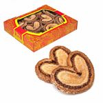 Печенье сдобное СЕВЕРНАЯ СТОЛИЦА "Невские Валентинки" с карамелью 300 г, картонная коробка