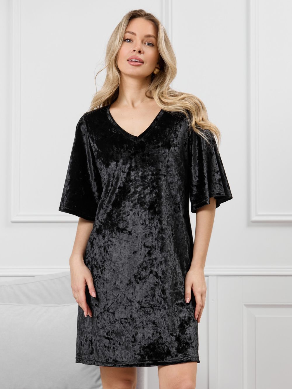 Туника Мерцание-1 Виотекс ЧЁРНЫЙ