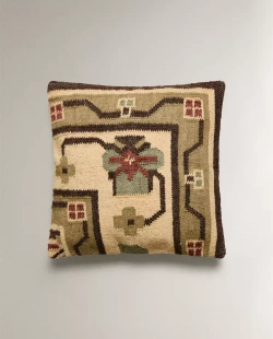 ZARA HOME НАВОЛОЧКА ДЛЯ ДЕКОРАТИВНОЙ ПОДУШКИ С ЦВЕТОЧНЫМИ МОТИВАМИ, СВЕТЛО-БЕЖЕВЫЙ