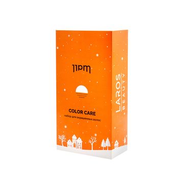 LAROS BEAUTY Набор новогодний 11PM Color Для окрашенных волос ( шампунь + кондиционер по 300 мл)
