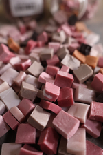 G4-Blush Микс колотой смальты 10х10 мм, 400 гр