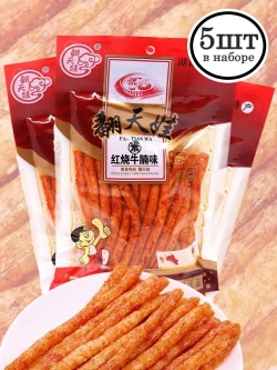 Латяо со вкусом острой говядины 136 г * 5 шт