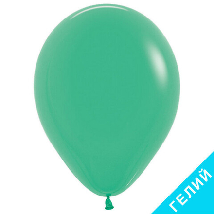 Воздушный шар, цвет 030 - зелёный, пастель, с гелием