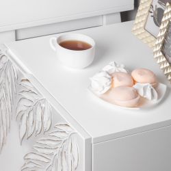 Тумба прикроватная Тропик Стайл Айс Голд правая