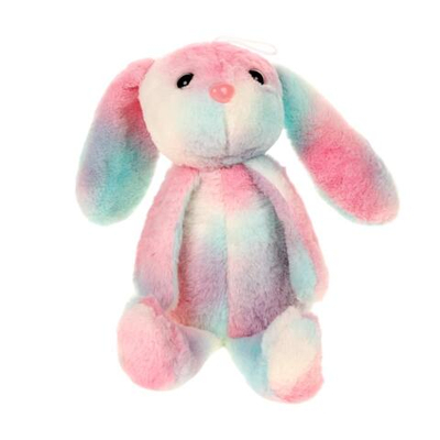 Мягкая игрушка Заяй радужный 28 см, C-41466