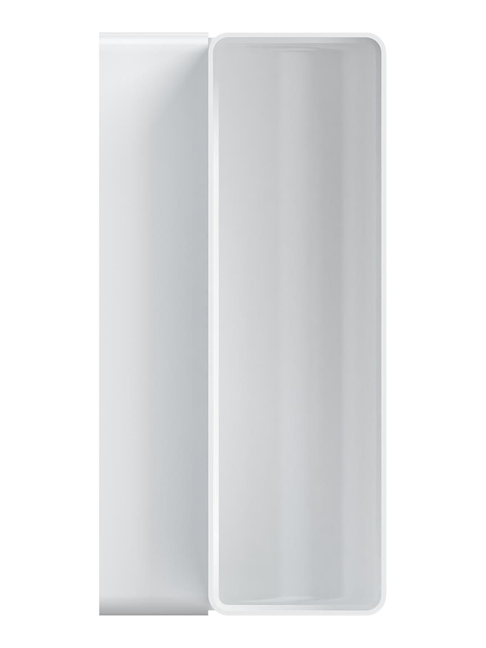 Колено КВП 60х204 вертикальное пластик ERA