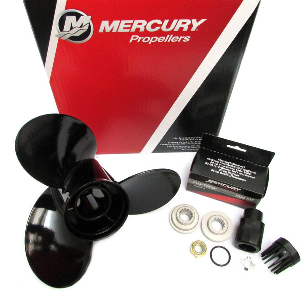Винт гребной MERCURY Black Max для MERCURY 25-60 л.с., 3x10-5/8x12