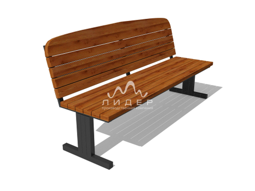 Диван парковый 01019