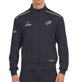Мужская теннисная кофта Bullpadel Brume - черный
