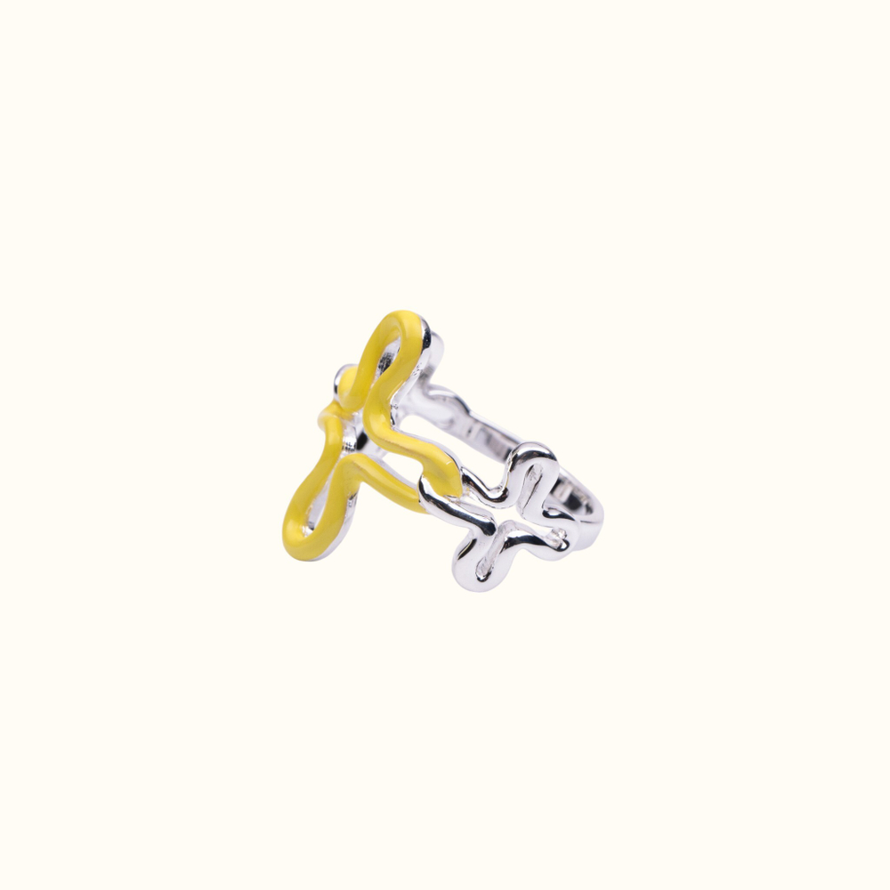 Кольцо Outline Yellow