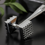 Молоток для отбивки мяса Доляна «Хром», 272 гр, цвет чёрный