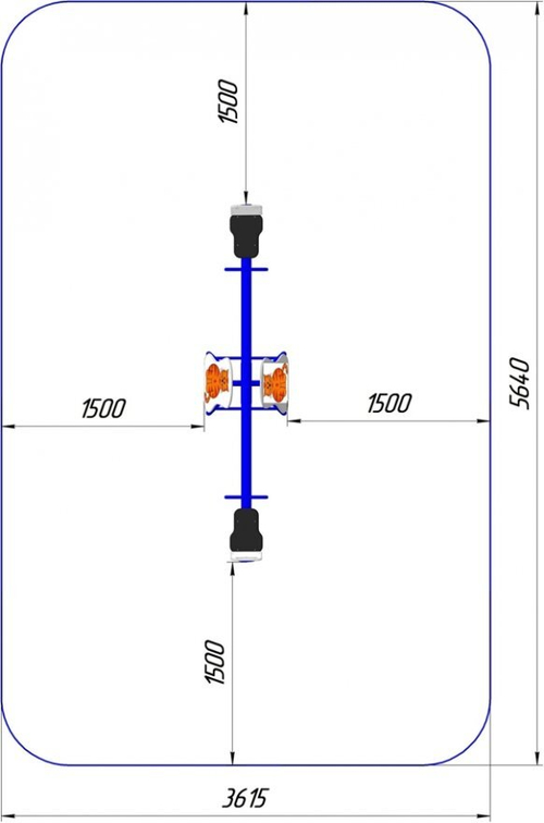 Качалка-балансир Кошка КБ-24.3