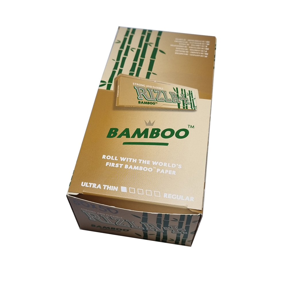 Бумага для сигарет блок "Rizla+" Bamboo 50л*50шт.