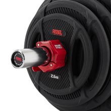 Замки олимпийские пластиковые красные (пара)