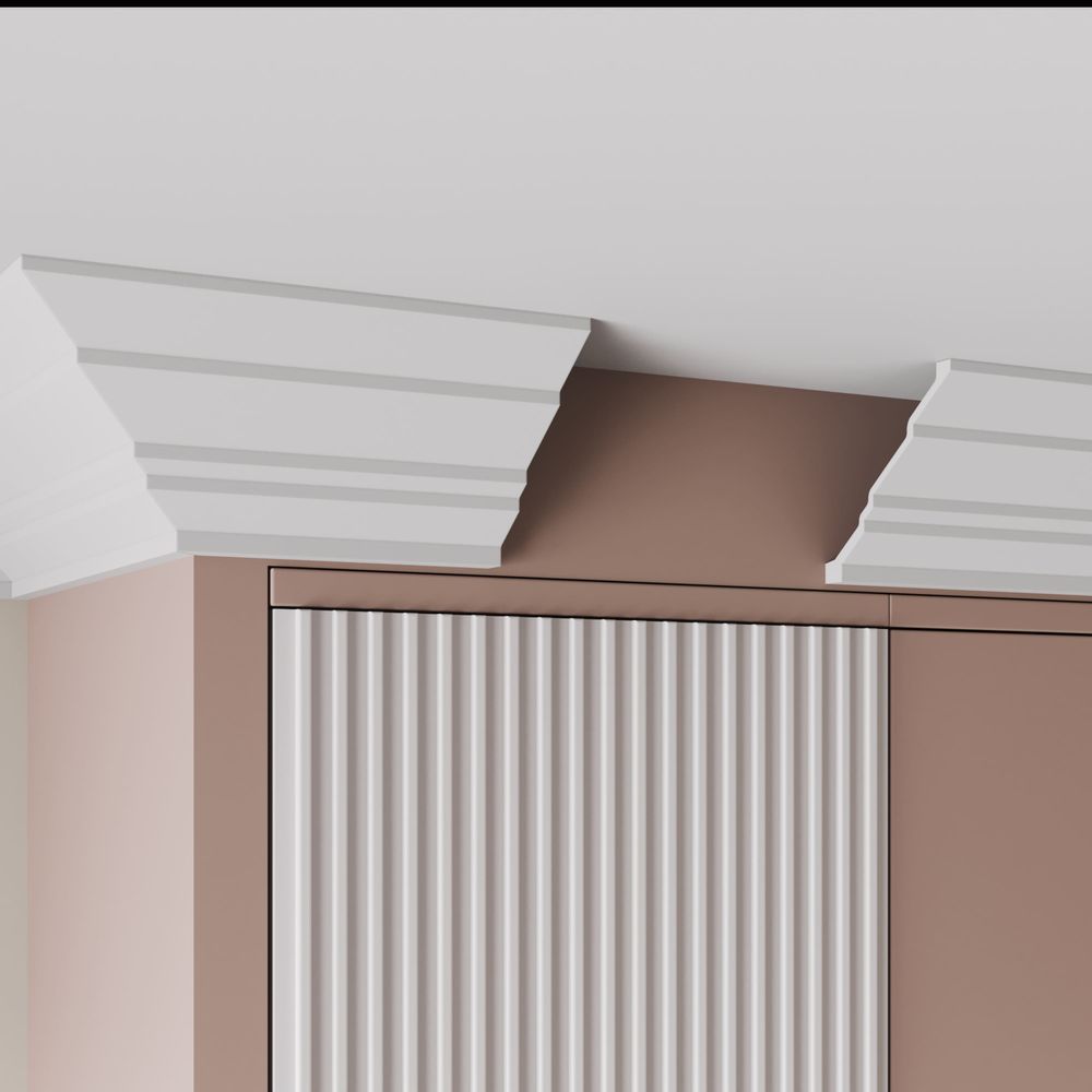 Карниз Ecopolymer, 147x145 мм