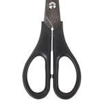 Ножницы ОФИСМАГ "Standard" 170 мм, классической формы, черные, 237099