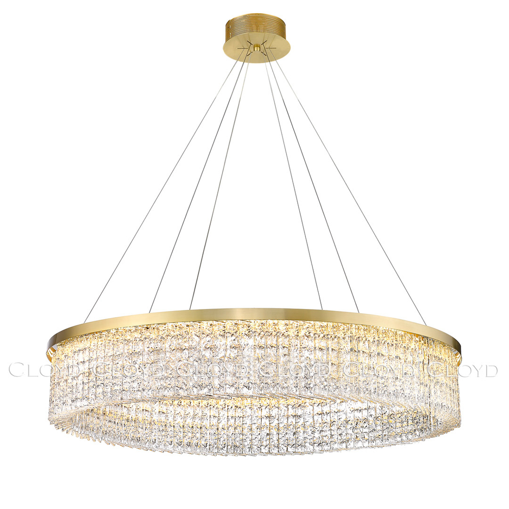 Люстра Cloyd PERGAM C1 / Ø80 см - латунь (арт.11187)