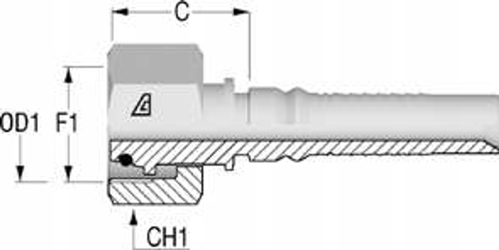 Фитинг DN 32 DKO-S (Г) 52x2 38 Interlock