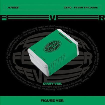 Альбом ATEEZ - ZERO : FEVER EPILOGUE (PLATFORM Ver.) (DIARY Ver.) (FIGURE Ver.)