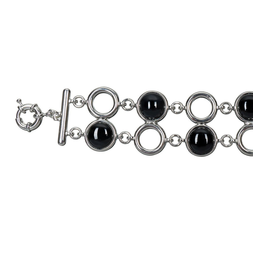 Браслет Possebon Agata Preto C0159.4 S