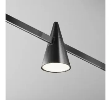 Магнитный трековый светодиодный светильник 5W 3000К 24V TR146-1-5W3K-B чёрный Keila Flarity Maytoni