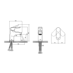 Смеситель для раковины HORNAVAN 81013