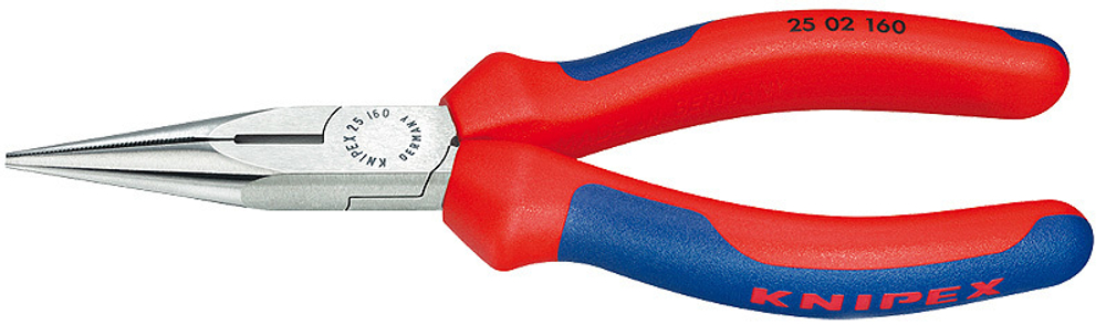 Длинногубцы чернёные KNIPEX 160 мм 2502160