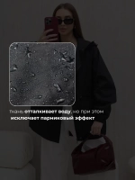 Ветровка удлиненная с капюшоном