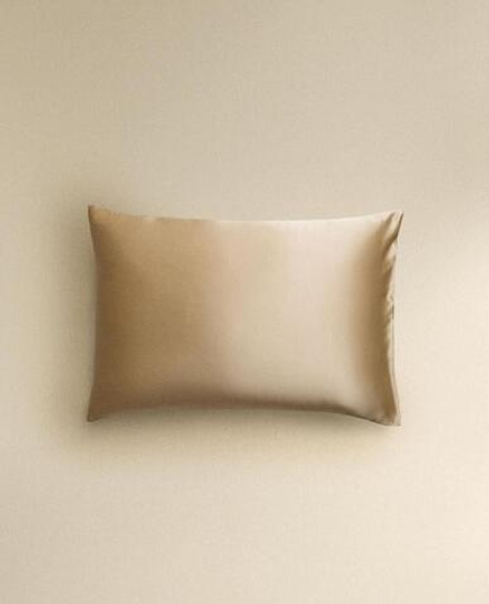 ZARA HOME НАВОЛОЧКА ИЗ 100% ТУТОВОГО ШЕЛКА, ЗОЛОТОЙ