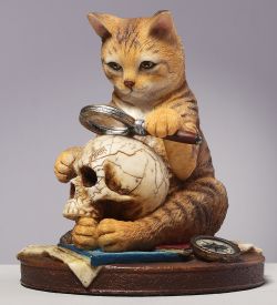WS-1354 Статуэтка «Кот ученый»