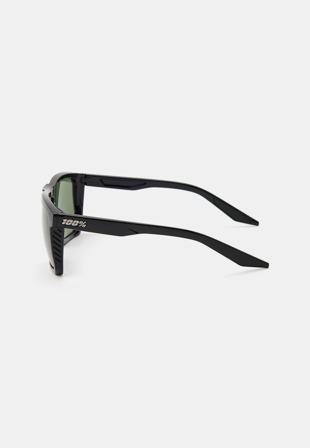 Спортивные очки 100% RENSHAW Polished Black - Grey-Green Lens