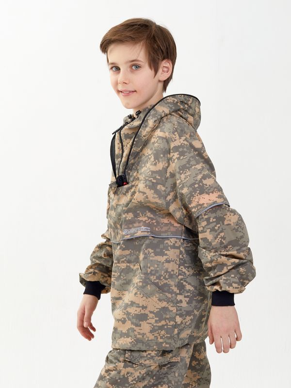 Костюм летний Антигнус-Детский ткань Сорочка цвет 128/2 (светлый пиксель)