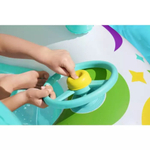 Игрушка для плавания 112х107 см, Bestway, Лодка Космический корабль, от 3 лет, 34149