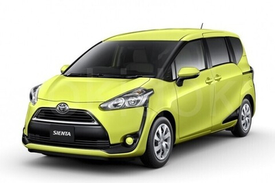 Автоковрики EVA для Toyota Sienta III HYBRYD (2014-2020)