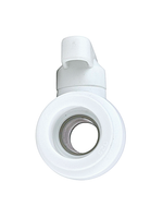 Кран шаровой полный проход PPR 25,  белый, РТП (30/1)