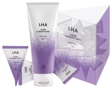 Гель-пилинг для лица J:on LHA clear&bright skin peeling gel