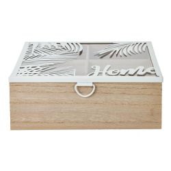 GAEM Шкатулка для чайных пакетиков, L20 W20 H7,5 см