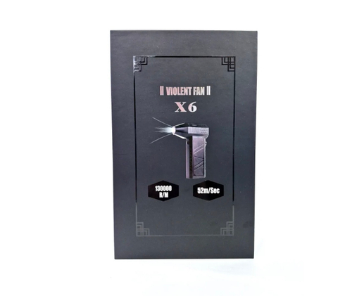 Violent Fan X6 / Воздуходувка портативная, ветродуйка, турбовентилятор аккумуляторный малый
