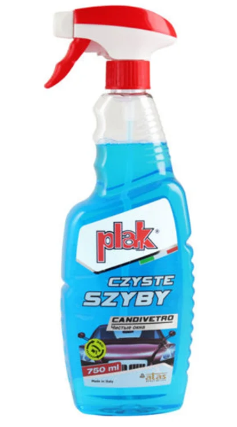 Очиститель стекла 750мл - PLAK Candivetro 2001