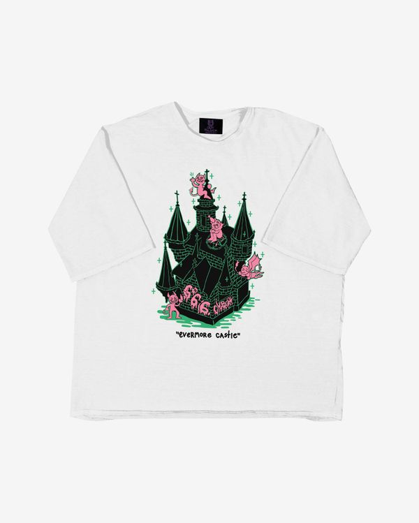 Футболка Evermore Castle белая - фото 1