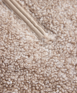 Oysho Жилет с капюшоном, бежевый меланж