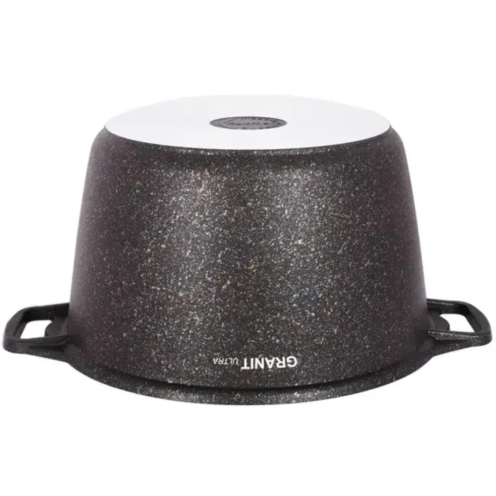 Кастрюля 8л со стекл. крышкой, АП линия «Granit ultra» (blue)