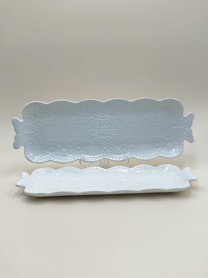 Блюдо сервировочное прямоугольное 35х13х2,5 см.