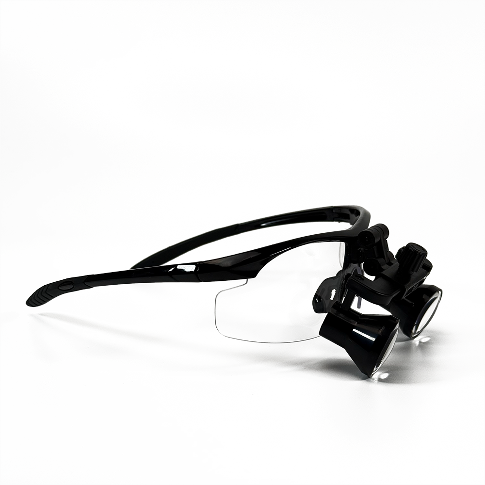 Лупы бинокулярные Hakori Galileo 3.5x (Flip-Up). Спортивная оправа