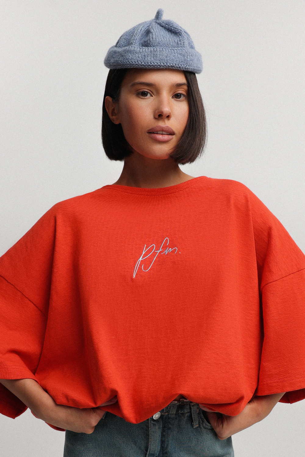 Футболка на кулиске