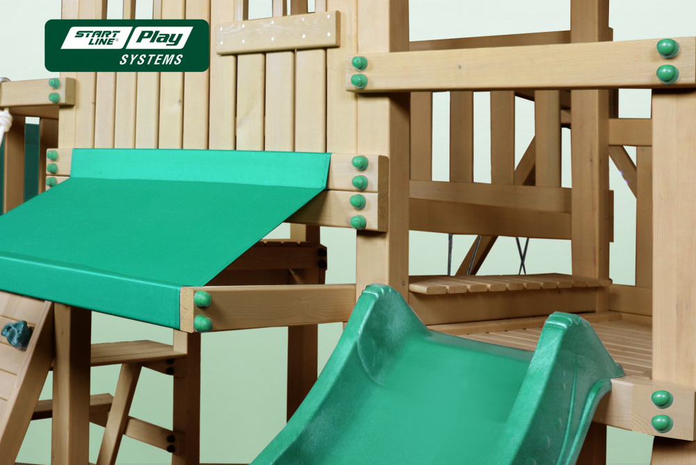 Детский городок EXCLUSIVE премиум Север (red)