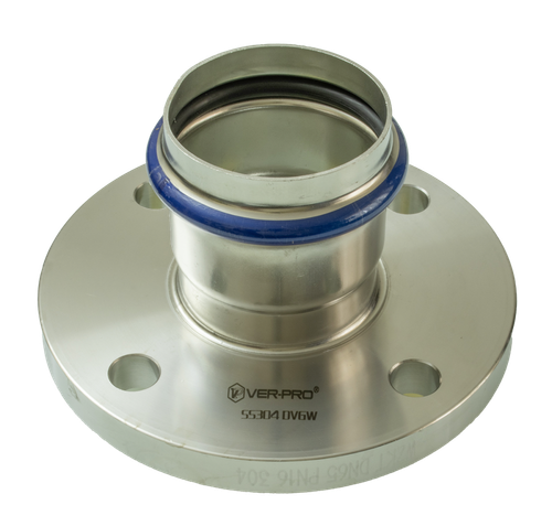 НЕРЖ Фланец с прессовым соединением  64*2"1/2  "VER-PRO"  (1шт)