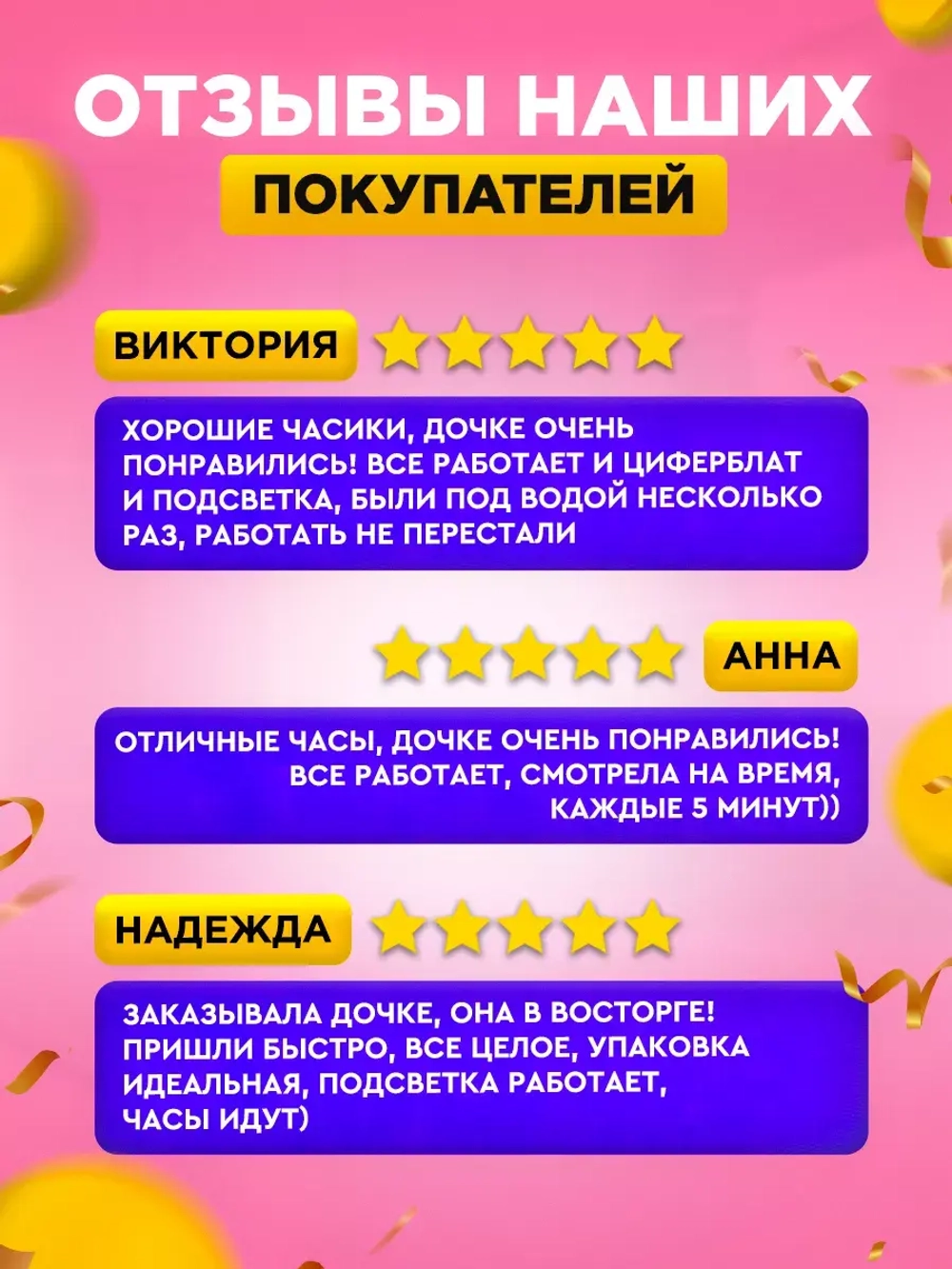 Часы наручные