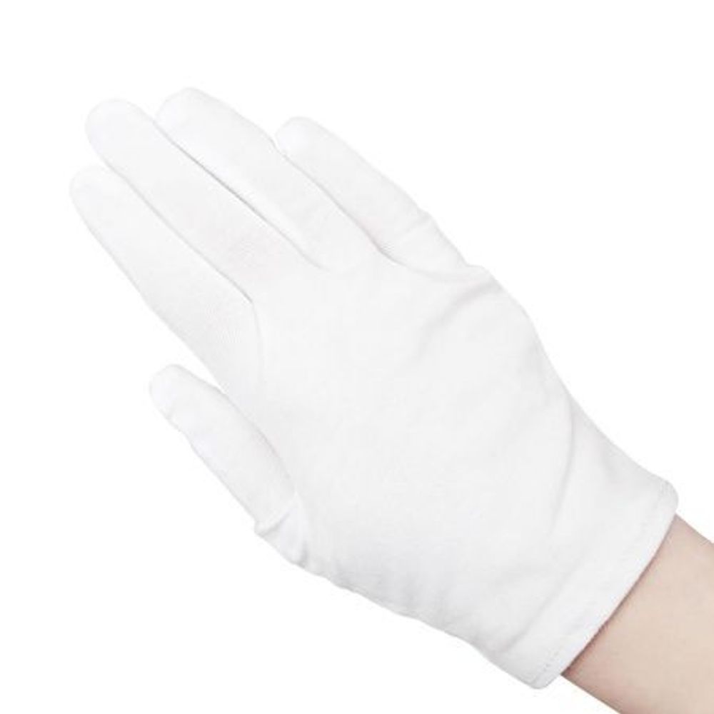 Хлопковые перчатки BEAJOY белый L