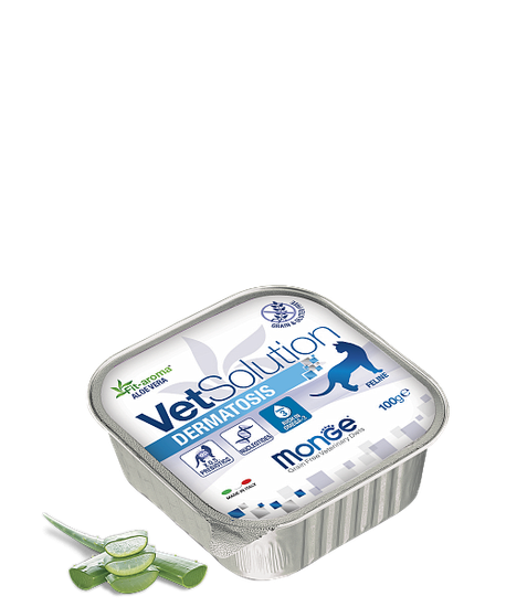 Monge VetSolution Cat Dermatosis влажная диета для кошек Дерматозис 0.1кг